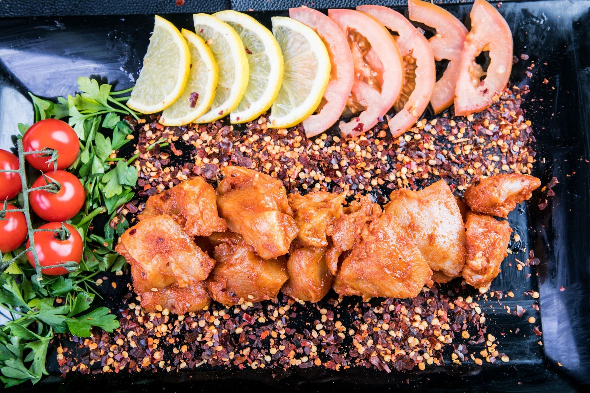 لحم تكا بقري 